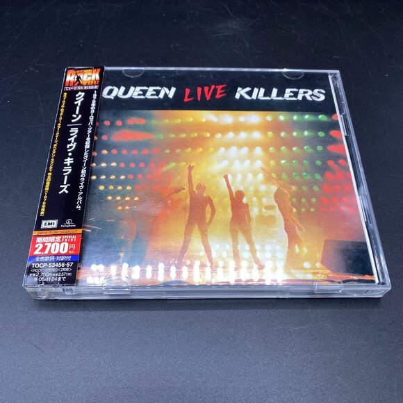 TOCP-53456/57 Queen Live Killers 2 CD Set Remastered Parlophone w/ OBI - Picture 2 of 12